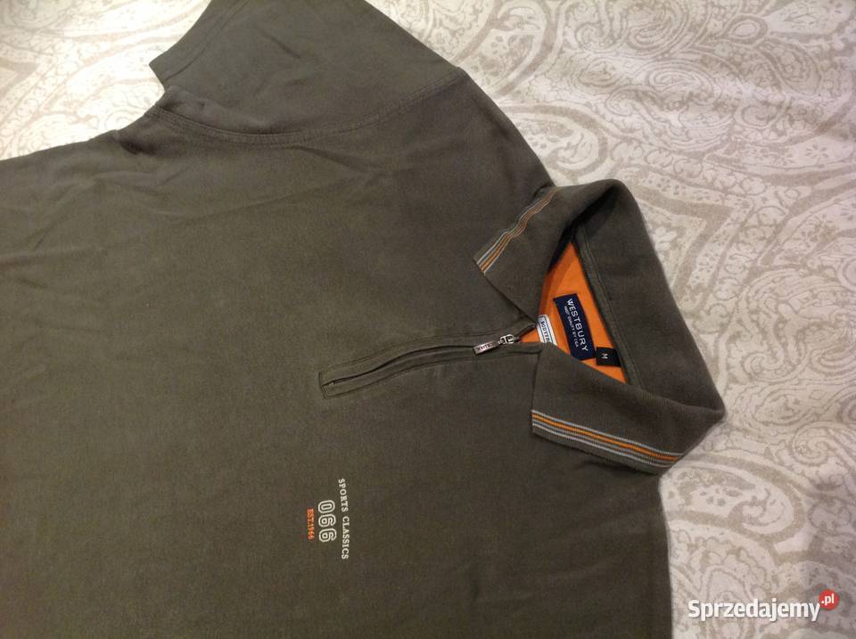 Koszulka Polo Męska WESTBURY M Zielona Khaki Nowa Sól sprzedam