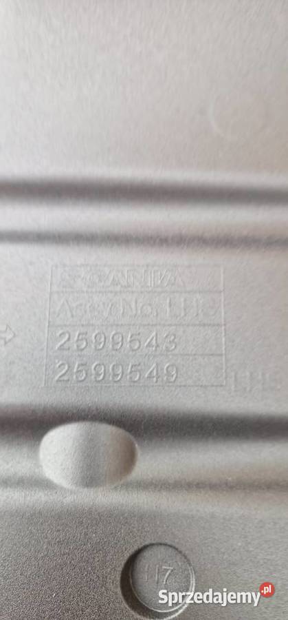 SCANIA R S BŁOTNIK LEWY PRZÓD ORYGINAŁ 2599549 Bieleń