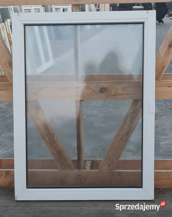 OKNA KacprzaK Witryna 75X99 FIX Używany PCV Siedlce