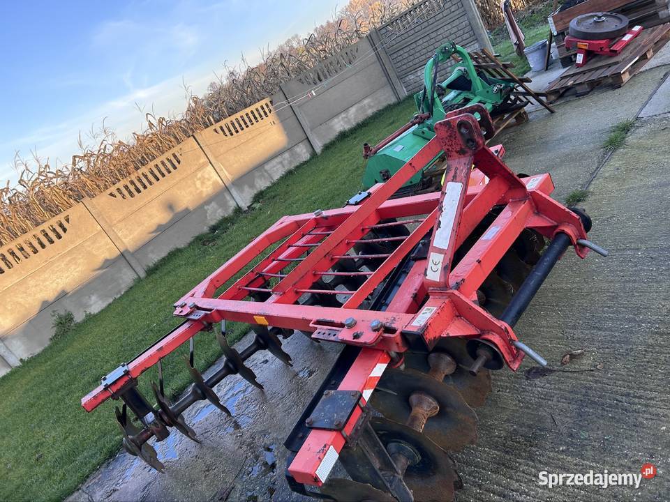 Ciągnik rolniczypług talerzówka Zaczep dolny Landini Kwiatkowice-Kolonia