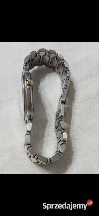 Pozłacany damski Seiko zegarek Cybinka