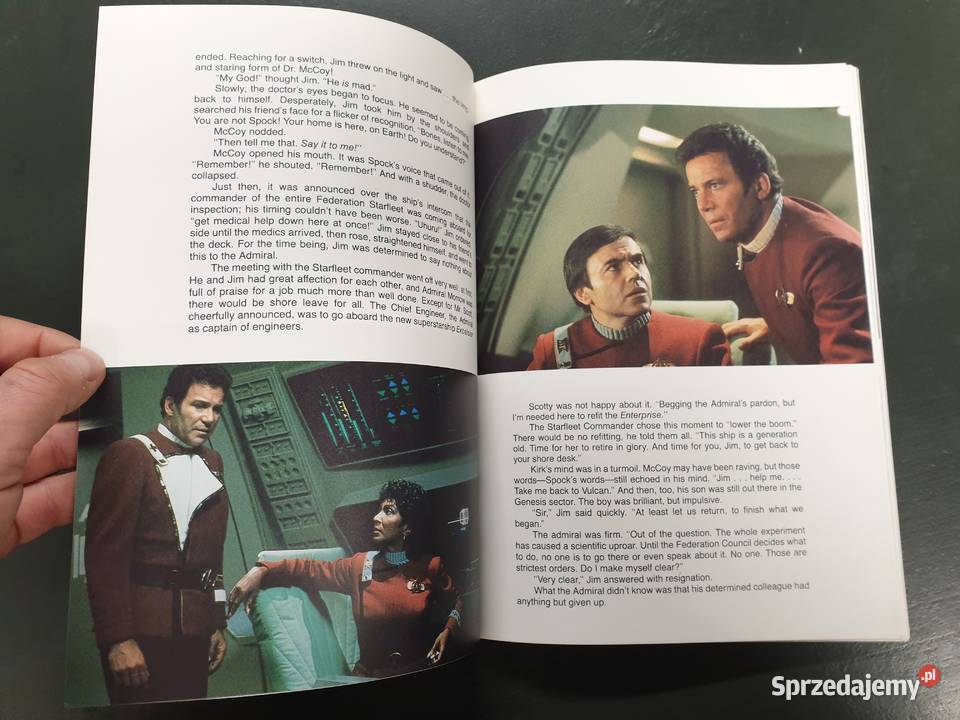 Star Trek III The Search For Spock Storybook Komiksy Gdynia
