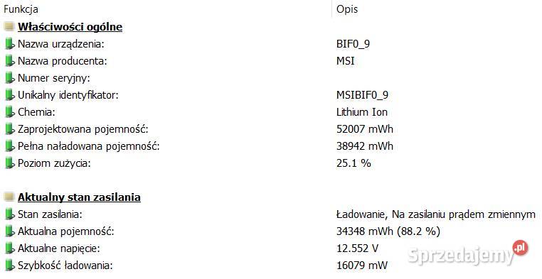 MSI Katana 15 B12V i5 12450H 16GB 512GB RTX 16GB wielkopolskie Poznań