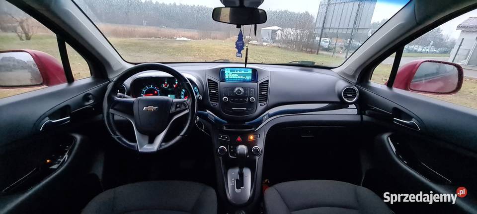 Chevrolet Orlando Automat Klimatyzacja 7osobowy bordowy Olsztyn