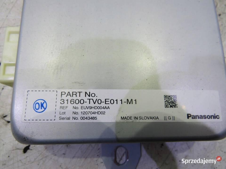 MODUŁ STEROWNIK WSPOMAGANIA CIVIC IX 39980TV2E0