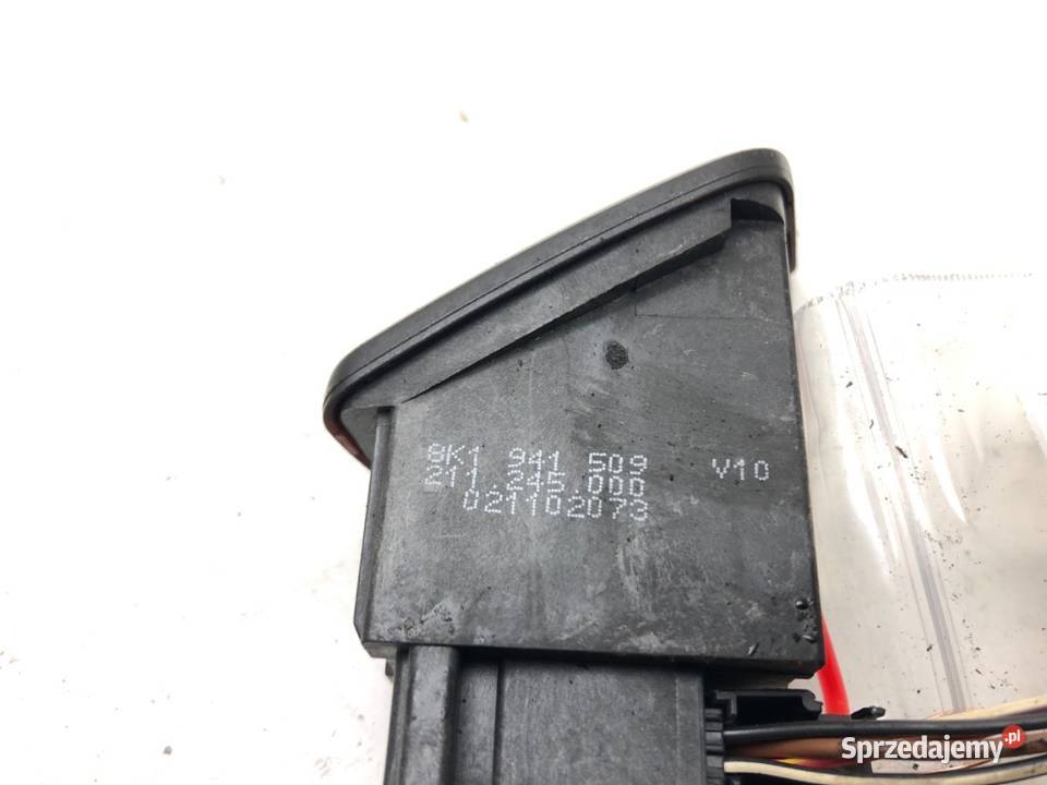 WŁĄCZNIK ŚWIATEŁ AWARYJNYCH AUDI A4 B8 8K1941509