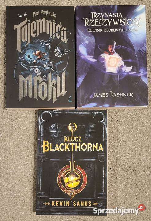 Klucz Blackthorna Tajemnica mroku Trzynasta Beletrystyka, powieści