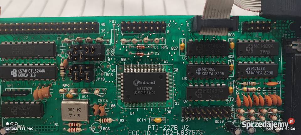Kontroler HDD FDD COM12 Game Port LPT ISA wewnętrzny Dyski kujawsko-pomorskie Chełmża