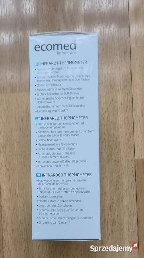 Termometr bezdotykowy