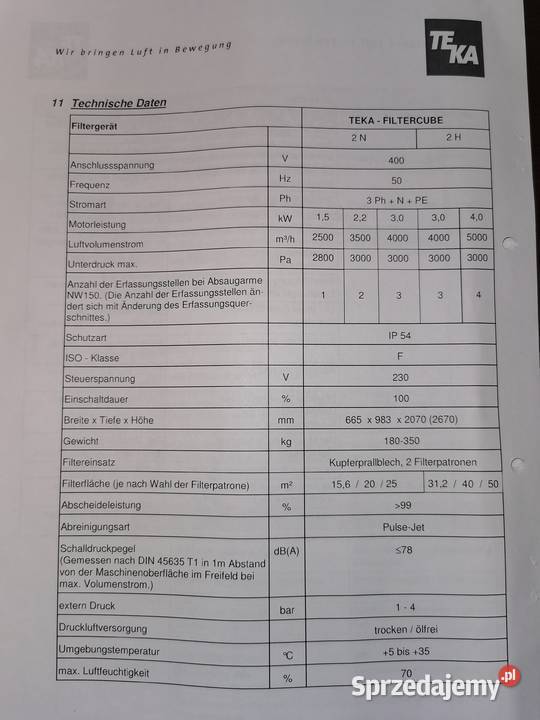 Odciąg pyłuwyciąg dymu spawalniczegofiltr Zdziechowice