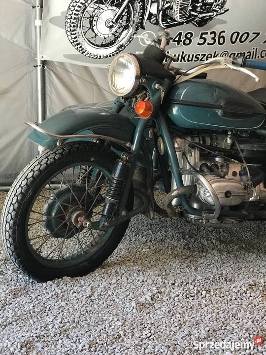 URAL M 67 DNIEPR K750 M 72 MT MOTOCYKL Z KOSZEM sprzedam