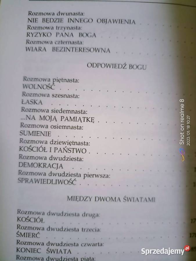 Tischner czyta katechizm Żakowski książki rodzina, ciąża, wychowanie Poradniki, albumy i reportaże Warszawa