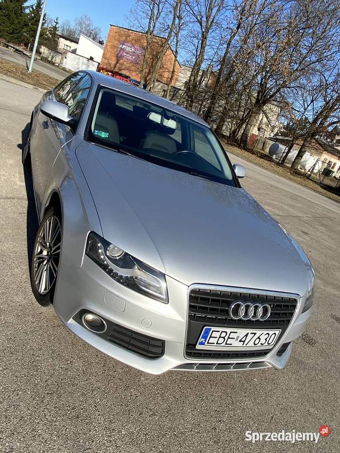 Audi A4 B8 18 TFSI 2010 generalnym remoncie łódzkie Zelów