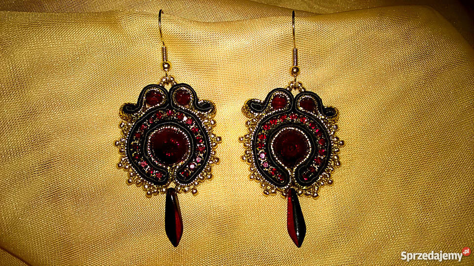 KOMPLET ORIENTALNY naszyjnik i kolczyki mazowieckie Warszawa