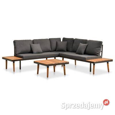 vidaXL 4cz zestaw wypoczynkowy do ogrodu Warszawa