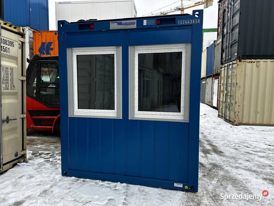 KONTENER BIUROWY SOCJALNY CONTAINEX 256 NOWY Wrocław