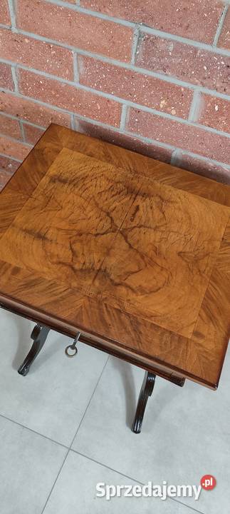 Piękny stolik niciak eklektyczny antyk Łagów