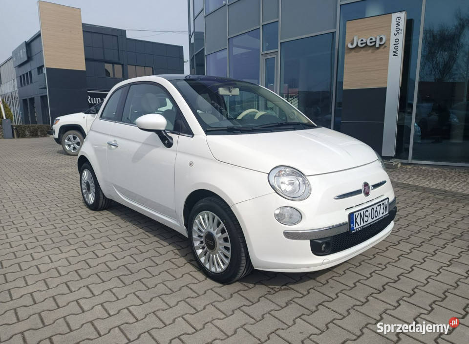 Fiat 500 Lounge 12 Lounge 69 I 2007 benzyna Nowy Sącz