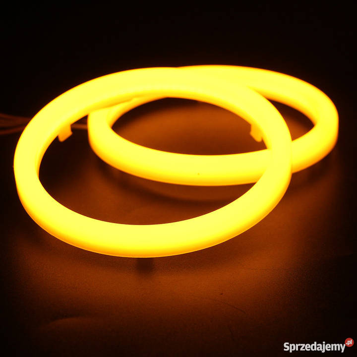 Ringi LED białeżółte 80mm DRL kierunkowskaz mazowieckie Podkowa Leśna sprzedam