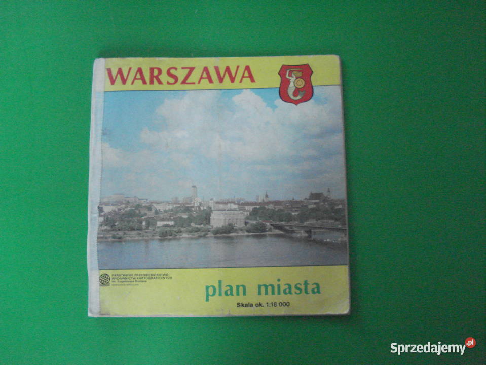 Plan miasta warszawy Warszawa