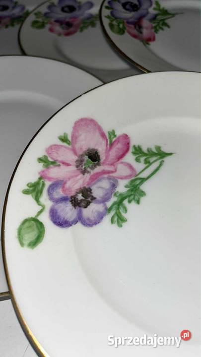 Talerzyk deserowy BG Anemony Denmark Kjobehavn Porcelana i szkło sprzedam