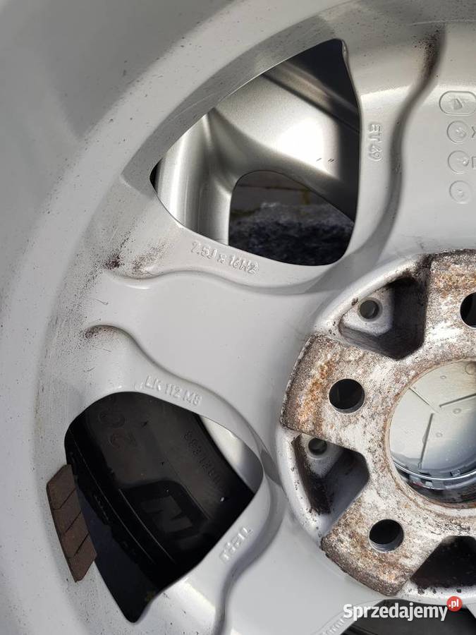 Kola zimowe Mercedes 5x112 16 Koła Samostrzel