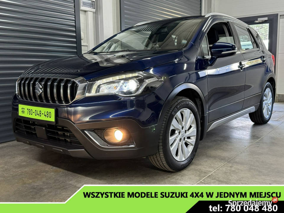 Suzuki SX4 SCross 4x4 90tyśkm salon Polska wspomaganie kierownicy Chechło