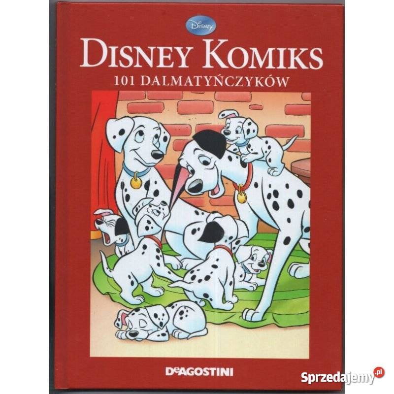 101 Dalmatyńczyków Disney Komiks Książki dla dzieci Świdnica