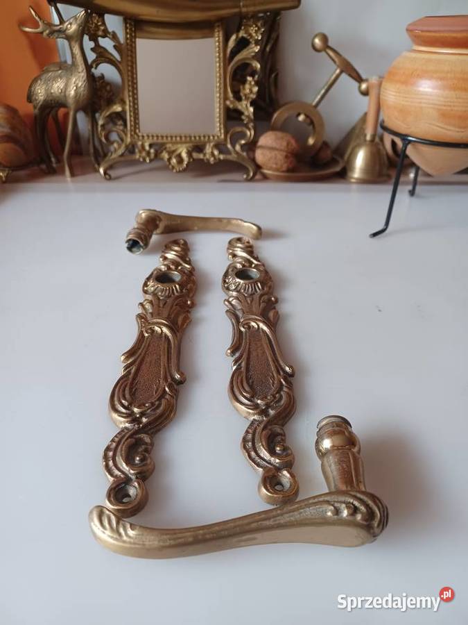 Klamki i szyldy mosiężne Poznań