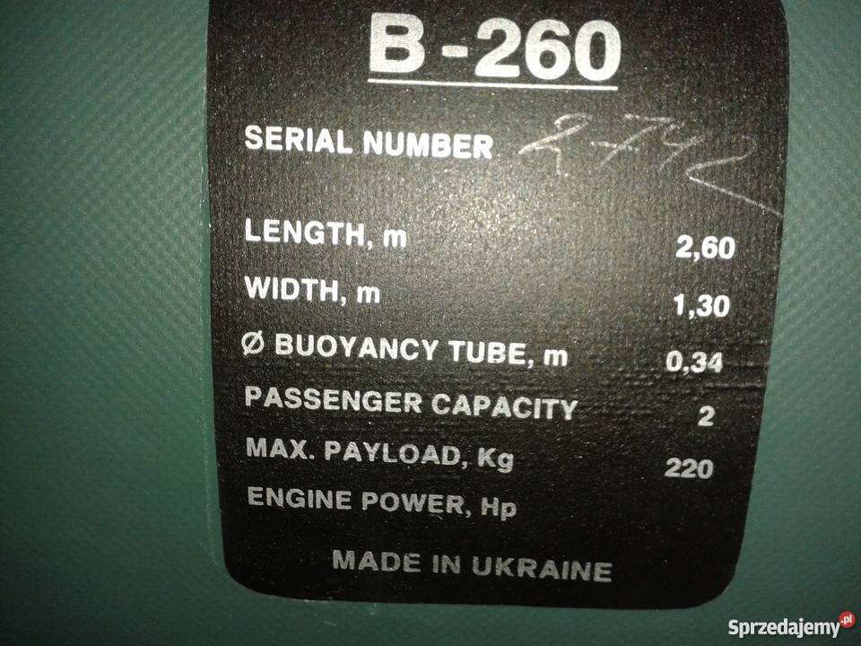 Ponton Bark b260 Jaworzno