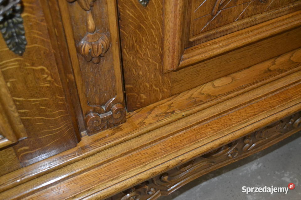 komoda kredens holenderski dąb Będzin