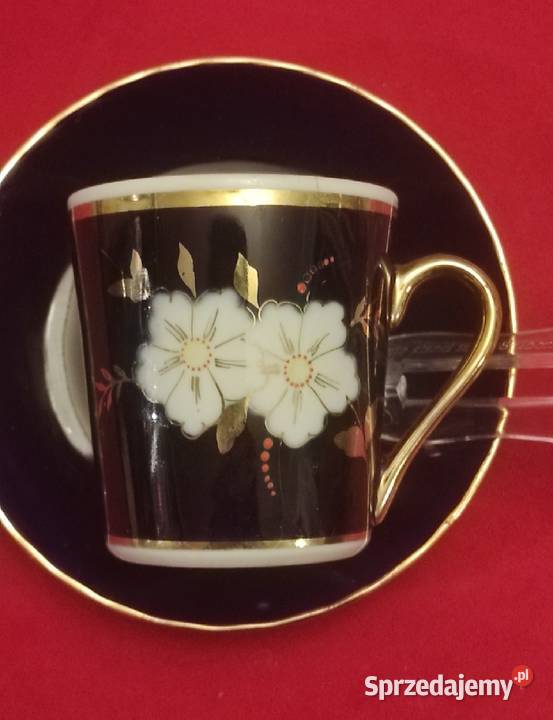 Porcelanowa filiżanka do kawy i herbaty Dovbysh łódzkie