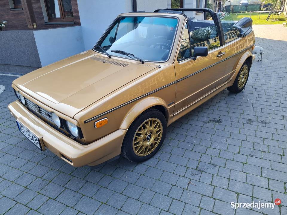 Volkswagen golf MK 1 Cabrio 18 GTI nieuszkodzony mazowieckie Siedlce