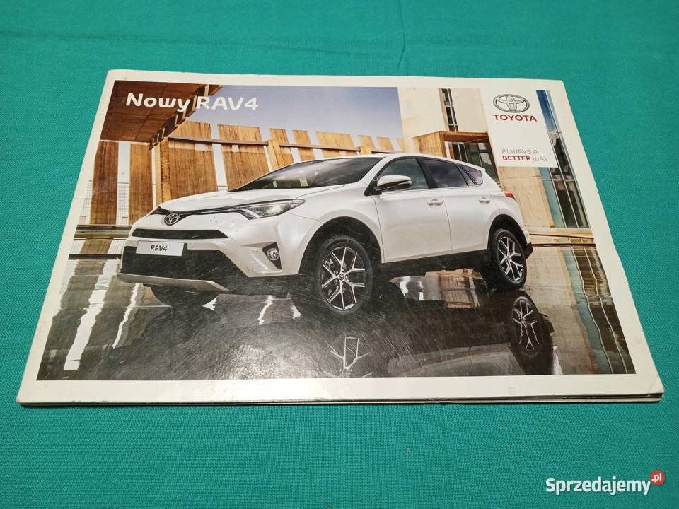 TOYOTA RAV4 Prospekt Katalog 2016 POLSKA NOWY łódzkie