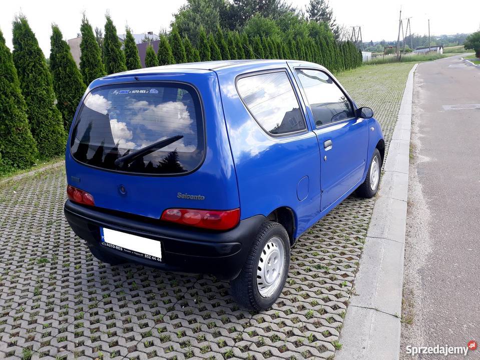 Fiat Seicento Lift 1.1 2001Rok Dobra Cena Jasło