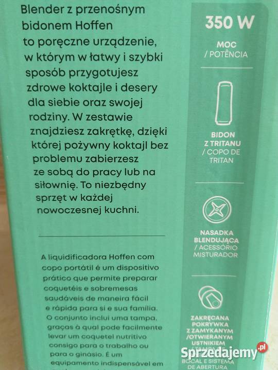 NAJTANIEJ Blender Fitness Butelka Bidon Wysyłka