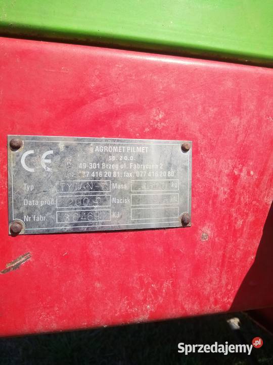 Sprzedam rozrzutnik obornika Unia Tytan 7 Plus Baranowo sprzedam