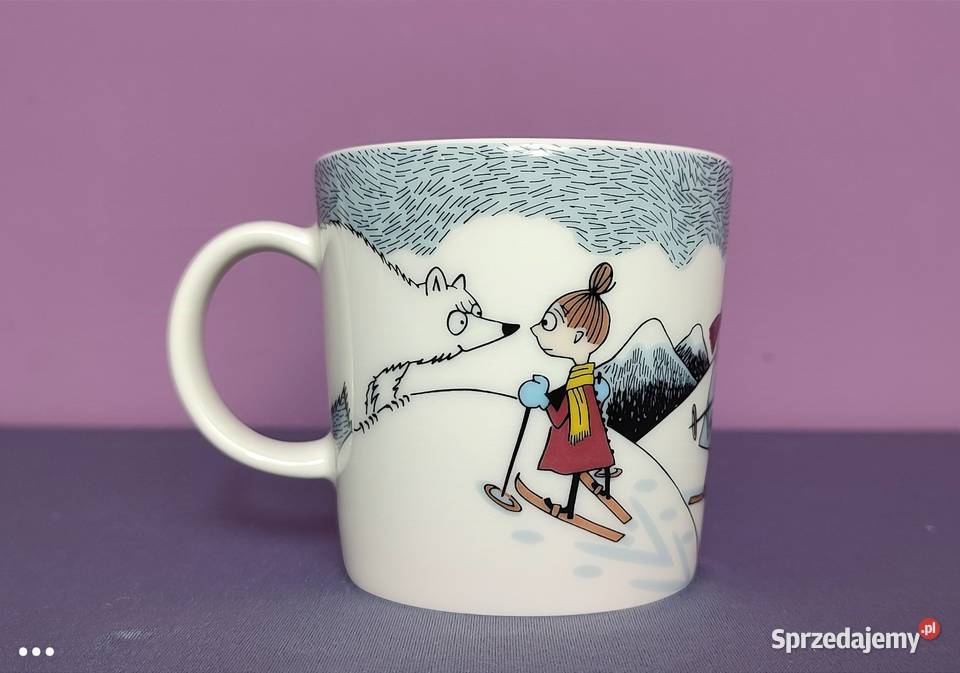 Muminki KUBEK Moomin Arabia Finland sezon ZIMA Jasień sprzedam