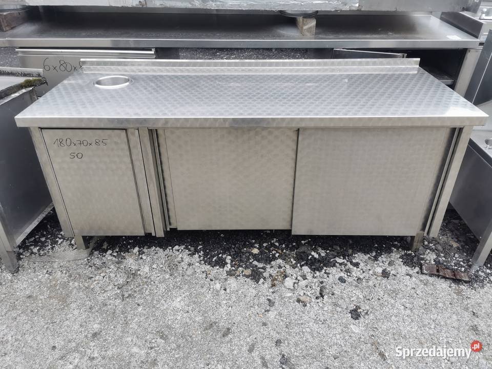 Stół roboczy drzwi suwane 180x70x85 50 Krotoszyn