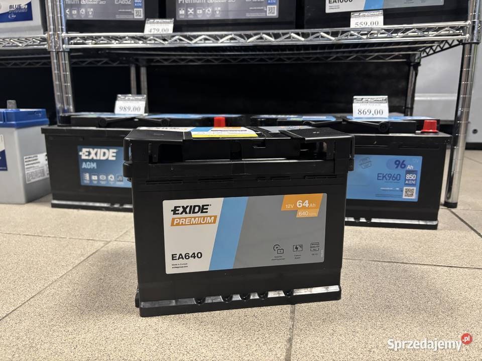 Akumulator 64ah 640a Exide Premium Zduńska Wola