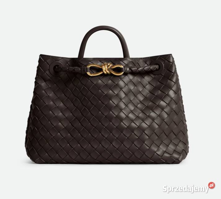 Torebka Bottega Veneta Andiamo skóra czekolady Wrocław