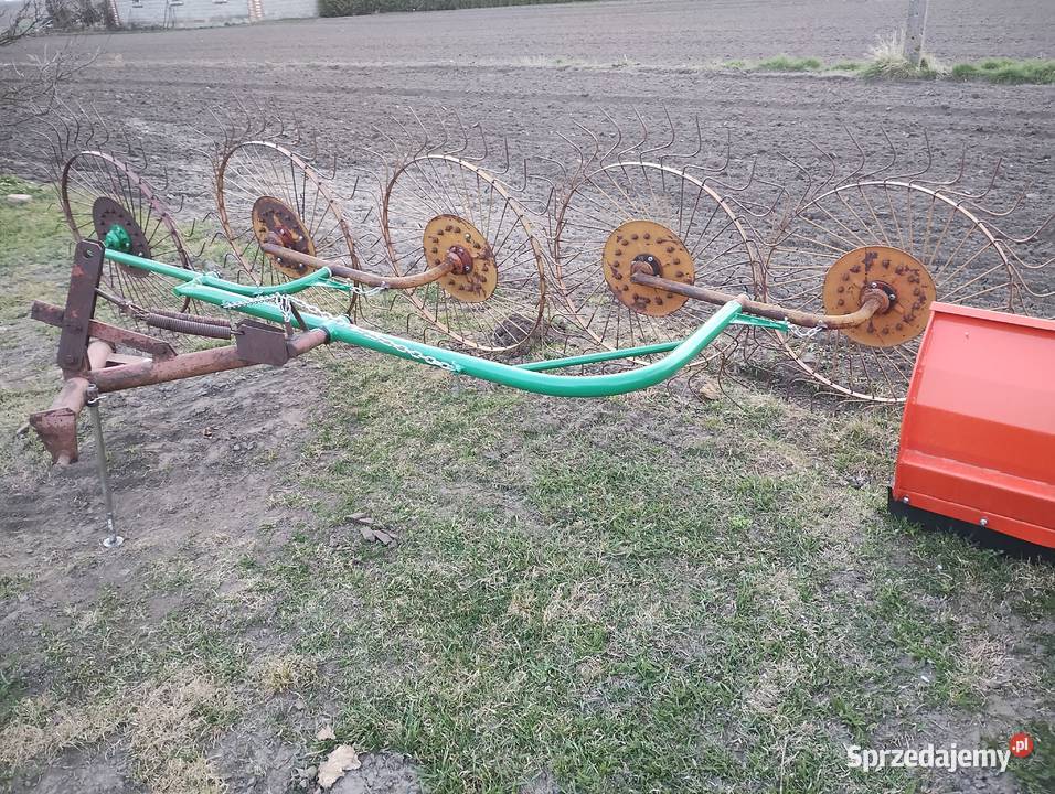 Zgrabiarka 5 gwiazdowa do siana fasoli Pozostałe Telatyn