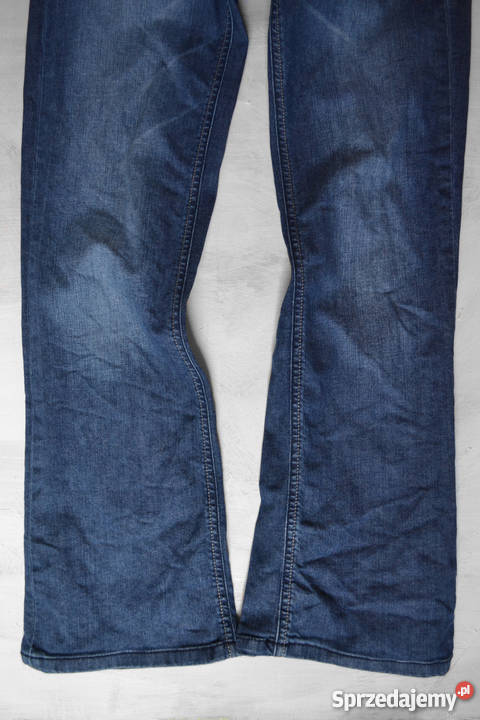 jeansowe spodnie Diesel vintage modne dzwony Warszawa sprzedam