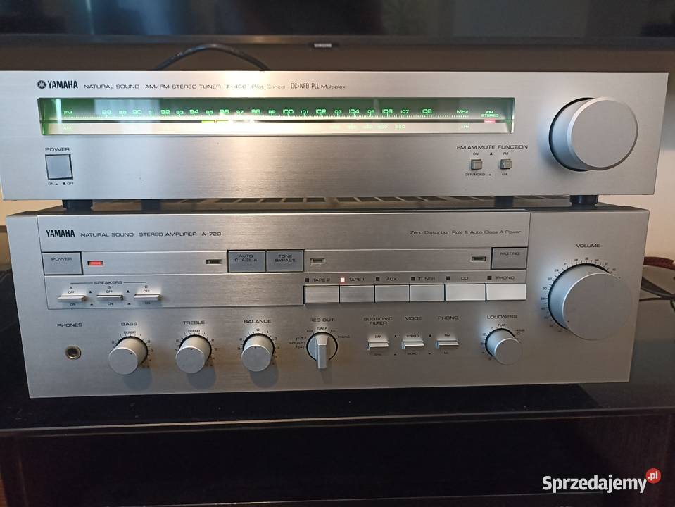 Yamaha A720 zintegrowany wzmacniacz stereo Oświęcim