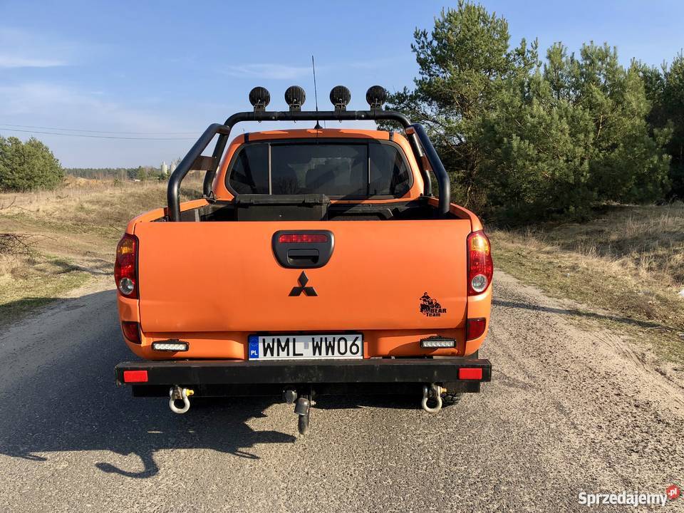 MITSUBISHI L 200 OFROAD 4X4 homologacja na ciężarowe mazowieckie
