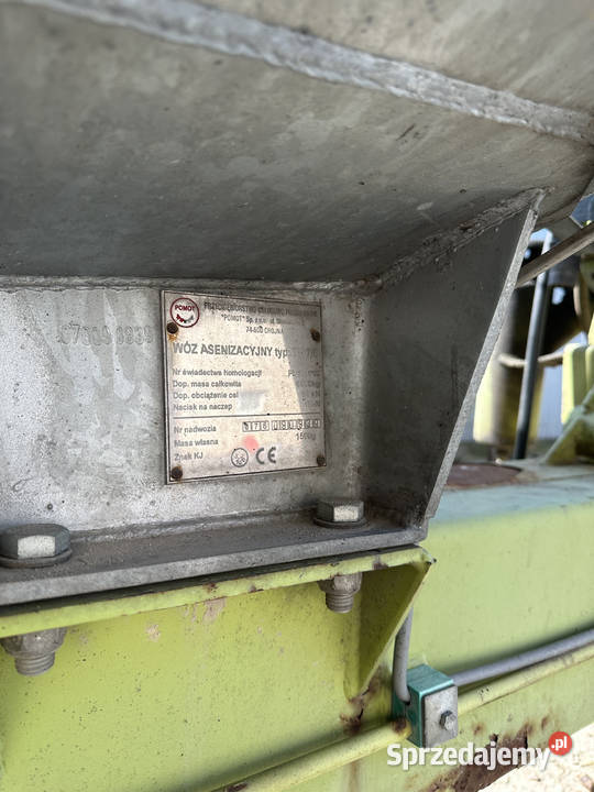 Wóz asenizacyjny beczkowóz T5076 POMOT Pozostałe mazowieckie Wiśniew