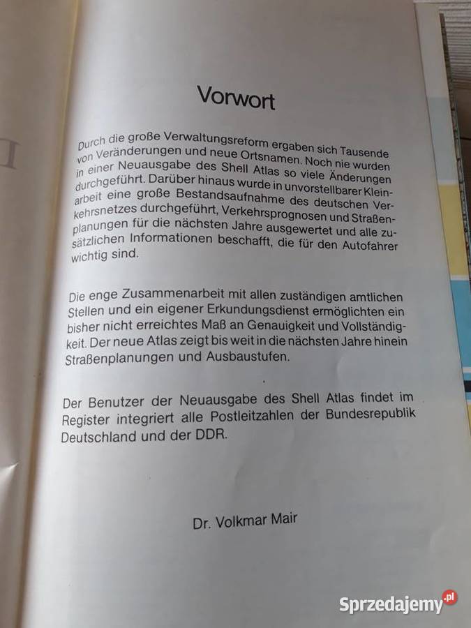 Shell Atlas Deutschalnd 1980 1981