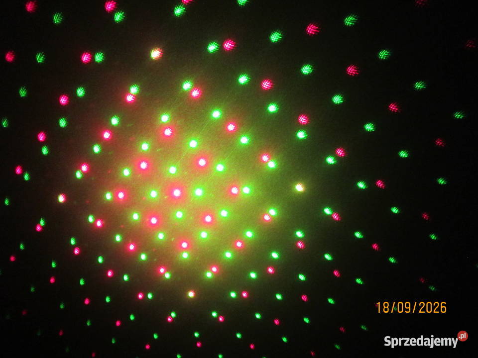 Projektor laserowy Manta MDL008 Disco mazowieckie Warszawa sprzedam