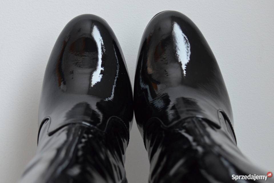 SEXY kozaki BCBG Girls lakierowana SKÓRA Białystok