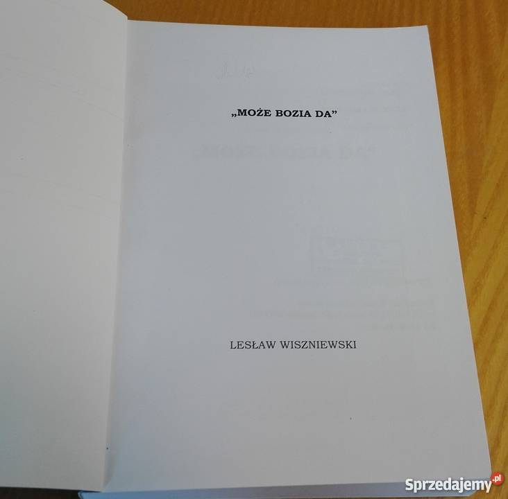 Może Bozia da Lesław Wiszniewski Rok wydania 2015 Gdańsk